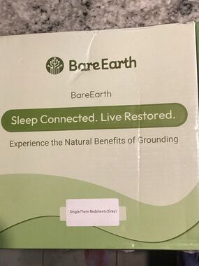 Bare Earth twin grounding sheet